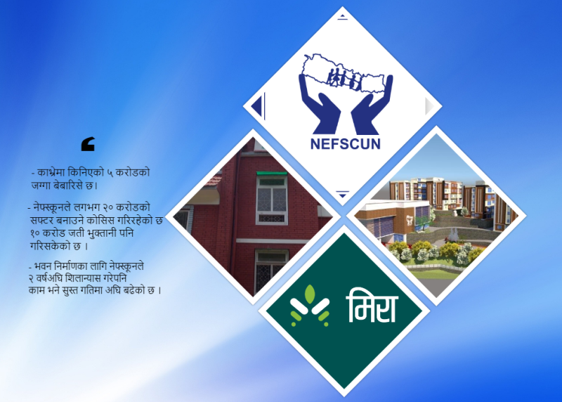 सफ्टवेयर र घरजग्गाको विवादमा नेफ्स्कून नेतृत्व, अनियमितता भएको पूर्वअध्यक्षकै आरोप 